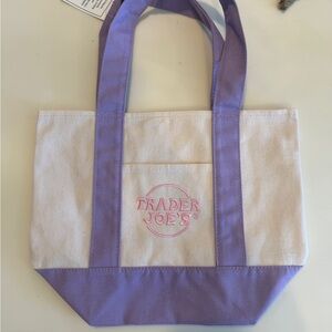 Trader Joe’s Mini Canvas Tote Bag